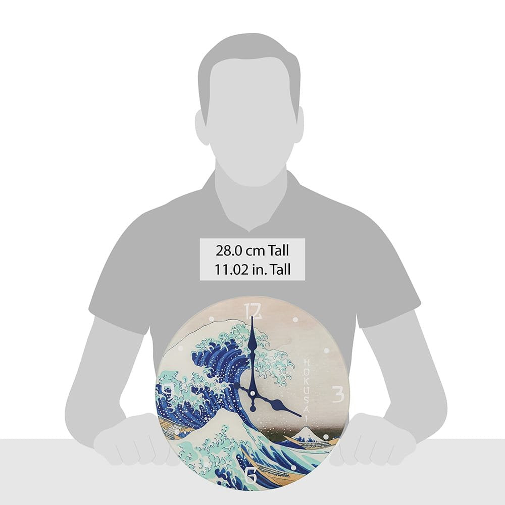 Hokusai Wall Clock
