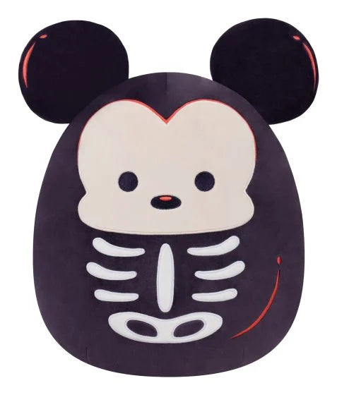 Skeleton Mickey Mouse Squishmallows - 8in Disney Halloween