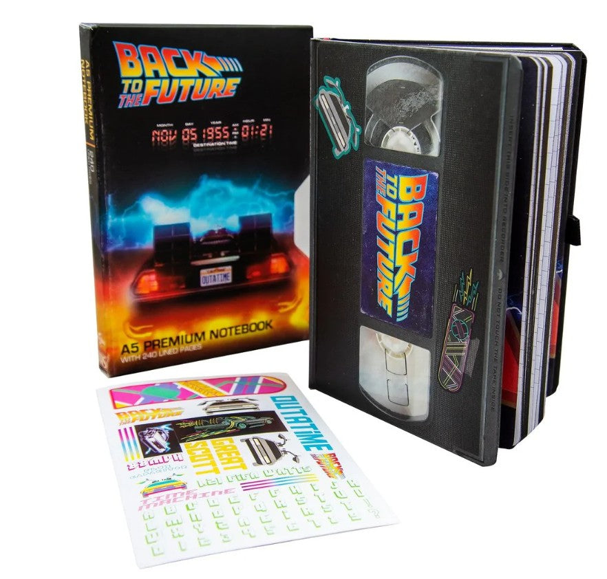 Back to the Future A5 Premium Notebook