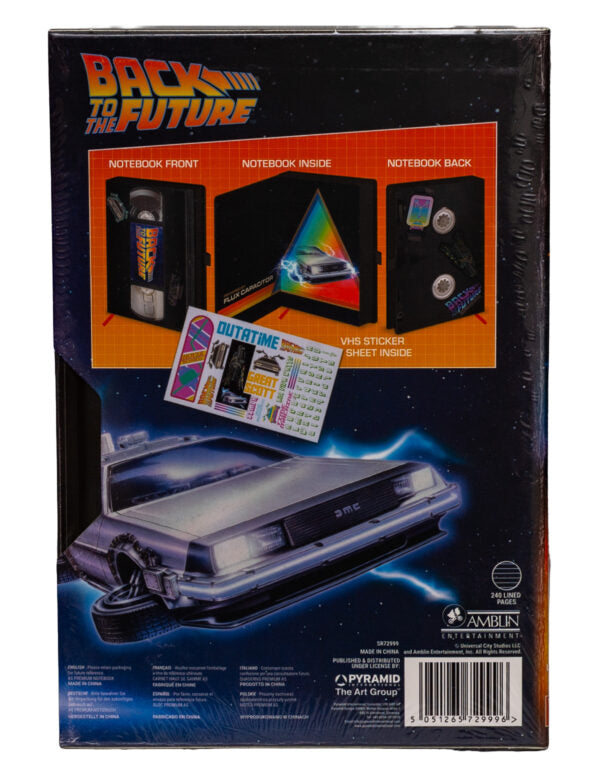 Back to the Future A5 Premium Notebook