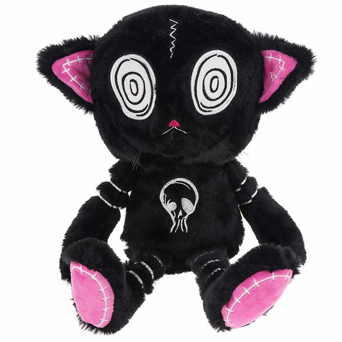 Gus Fink Plushie Pal - Hypno Cat Black