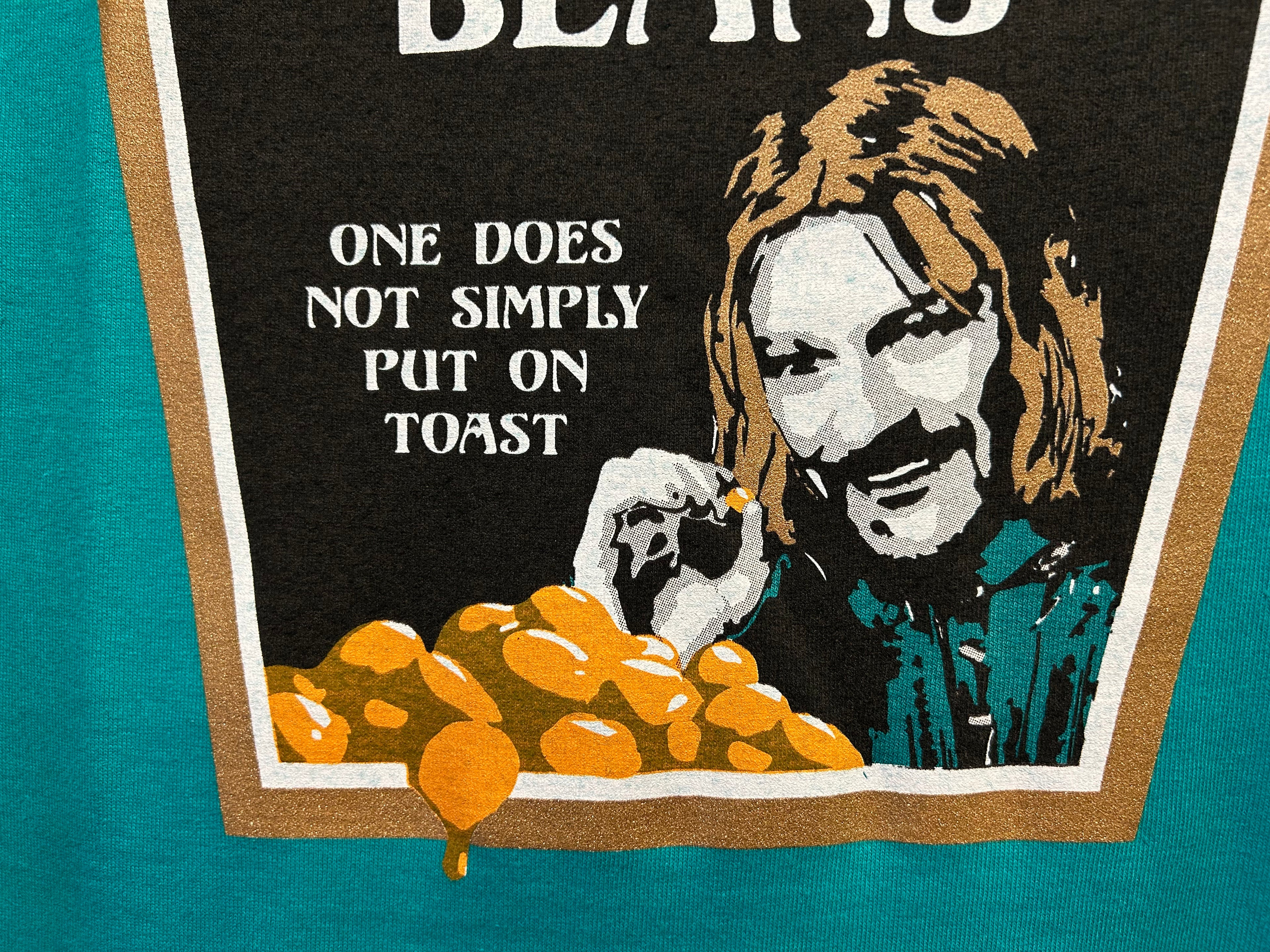 HOBBITZ BAKED BEANS L.O.T.R. SHAUN BEAN INSPIRED T-SHIRT