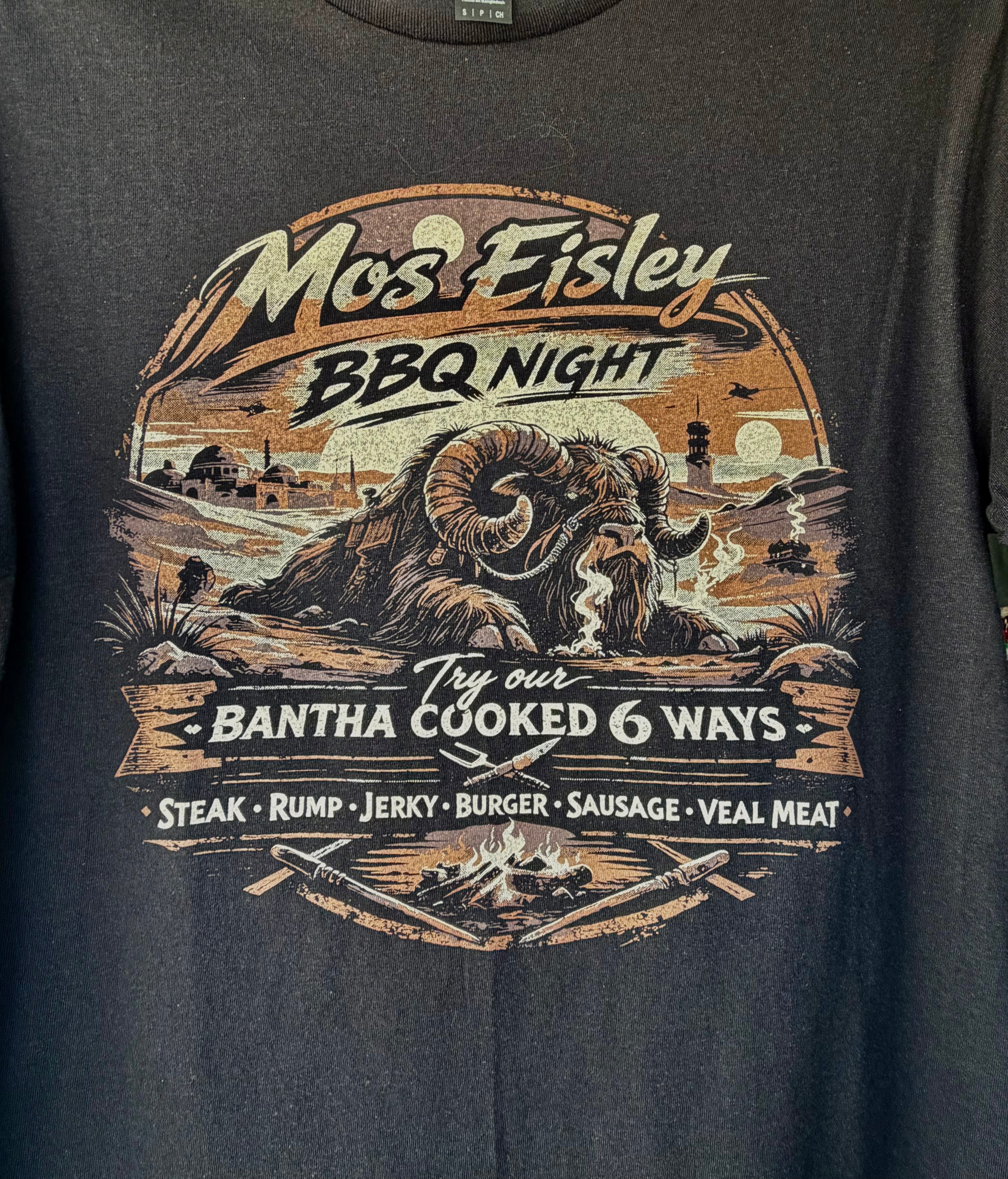 MOS EISLEY BBQ NIGHT - STAR WARS INSPIRED T-SHIRT