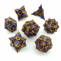 Noble Verdance | Solid Metal Dice | 7 Piece Set