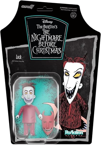 The Nightmare before Christmas Super7 ReAction Figure - Lock