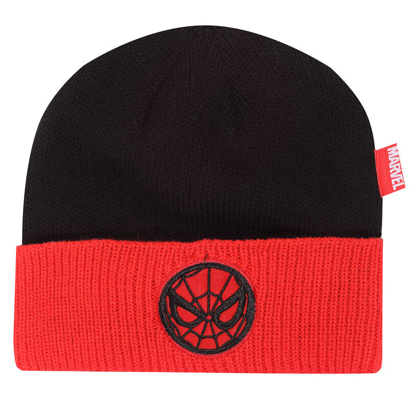 Spider Man Emblem Beanie Pom
