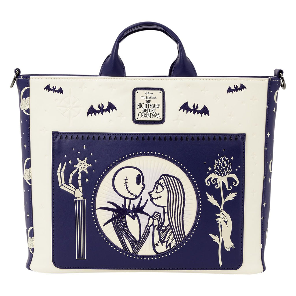 Loungefly - Jack Skellington & Sally Convertible Backpack