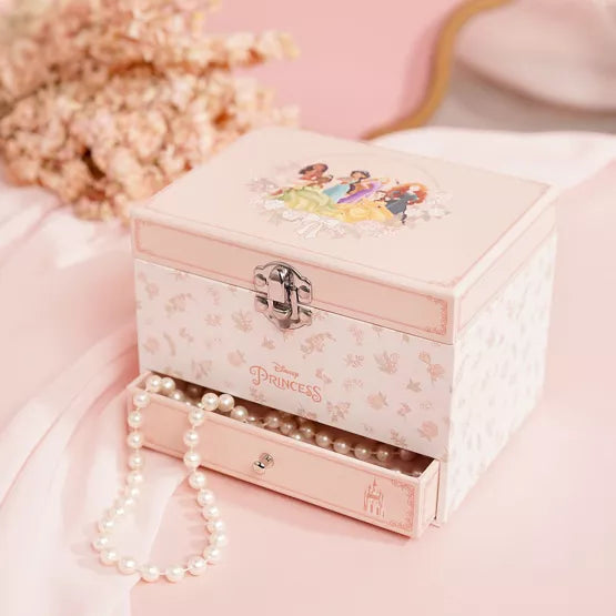 Disney Pastel Princess Musical Jewellery Box - Multi Princess