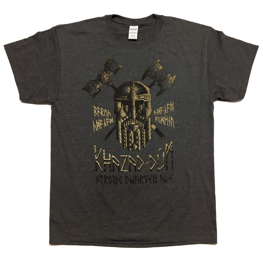 LORD OF THE RINGS inspired T-Shirt Khazad-Dum Strong Dwarven Ale
