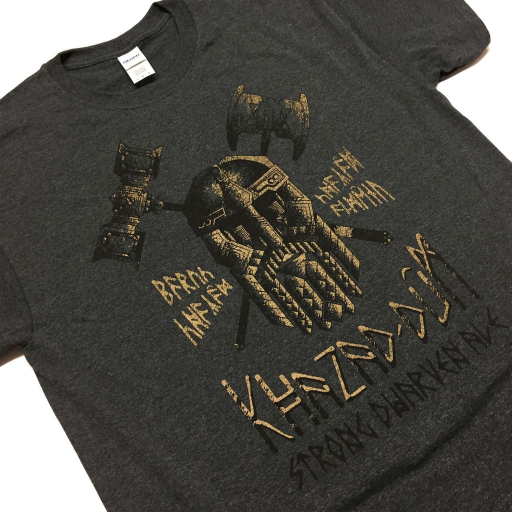 LORD OF THE RINGS inspired T-Shirt Khazad-Dum Strong Dwarven Ale