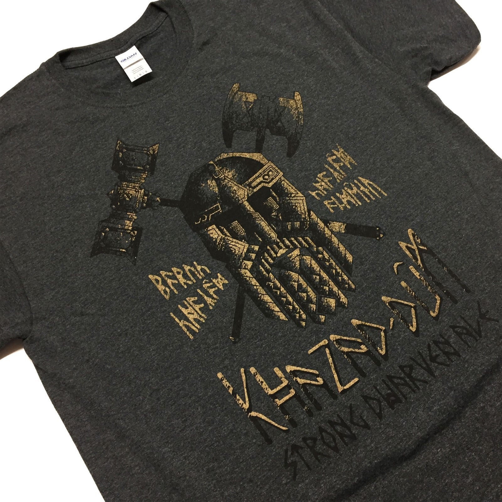 LORD OF THE RINGS inspired T-Shirt Khazad-Dum Strong Dwarven Ale