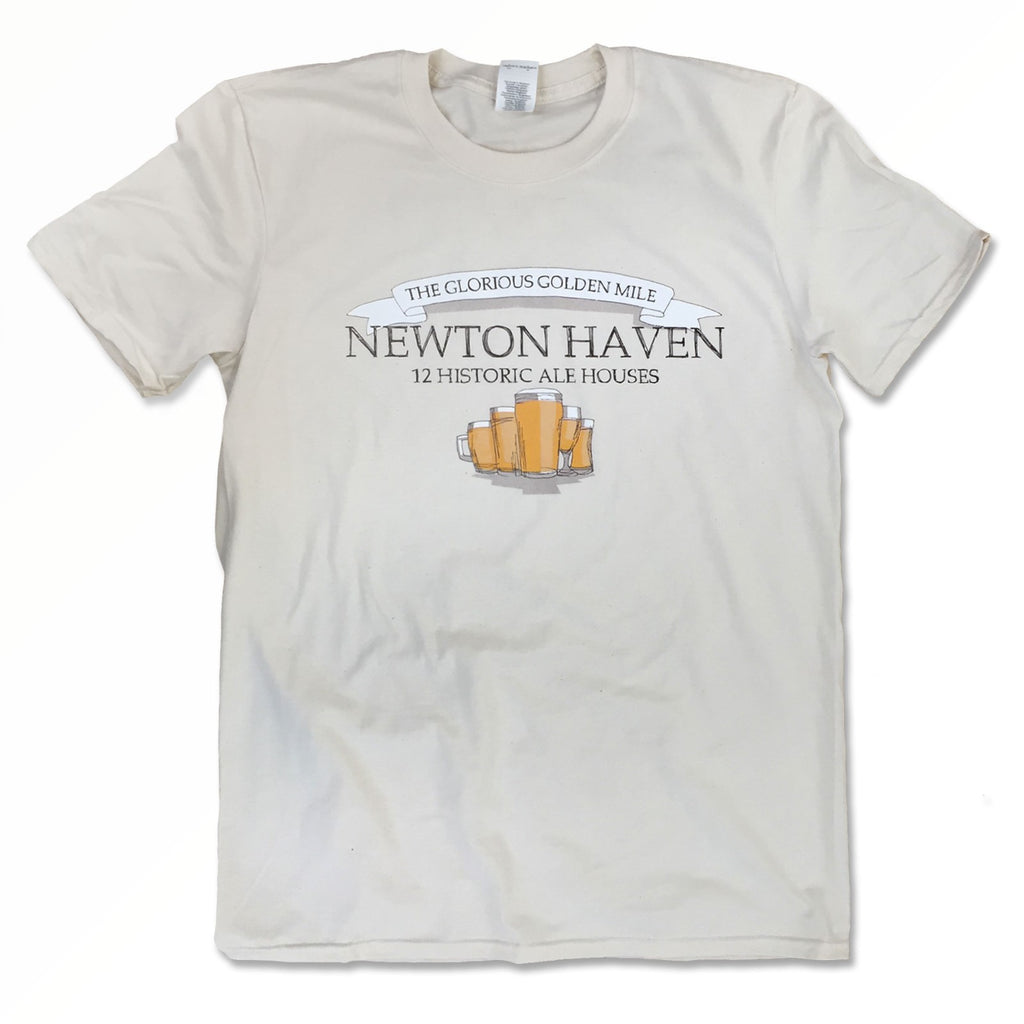 World's End" inspired T-Shirt with back print > Golden Mile Newton Haven