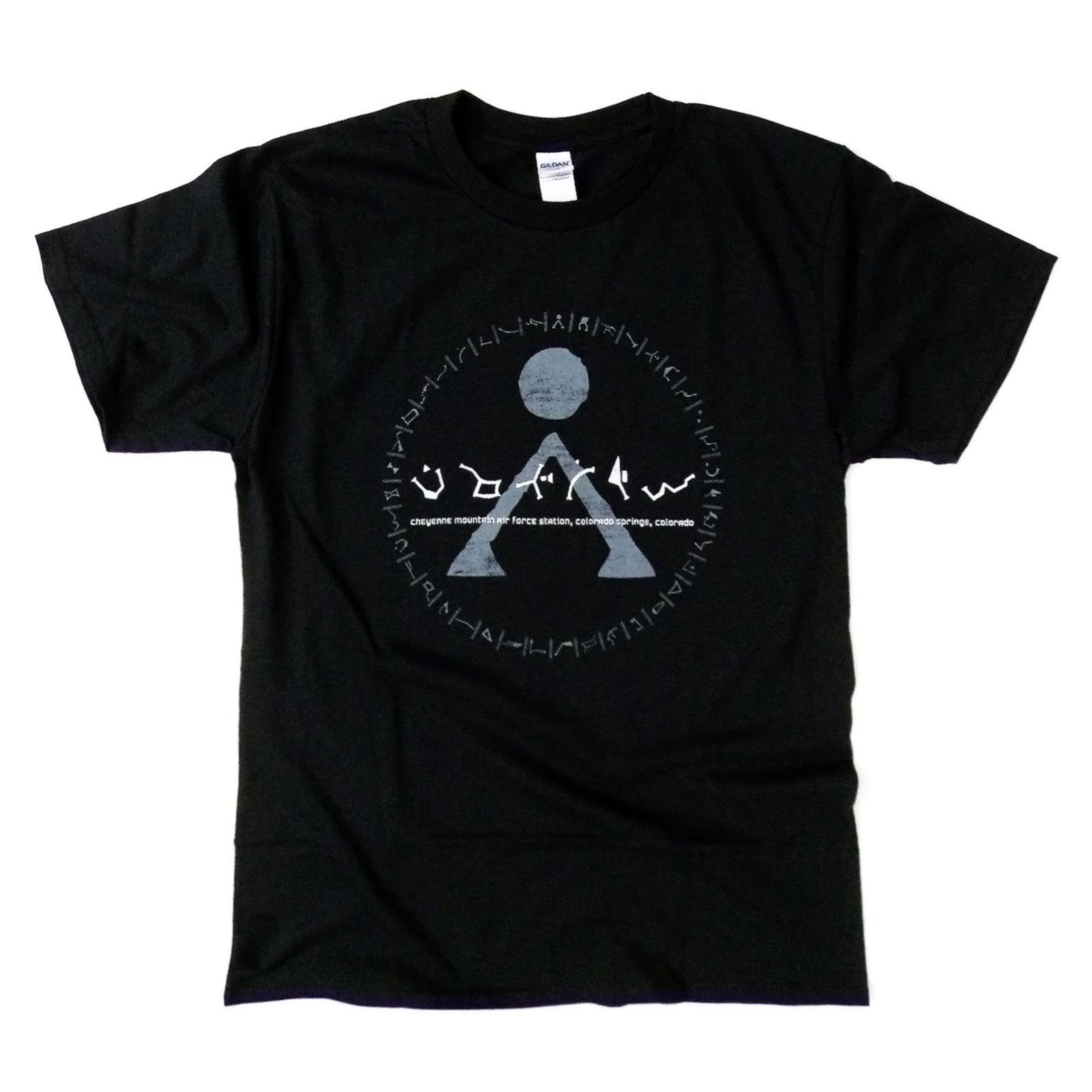 STARGATE Origin / Earth Symbol - Distressed Design Tee - T Shirt